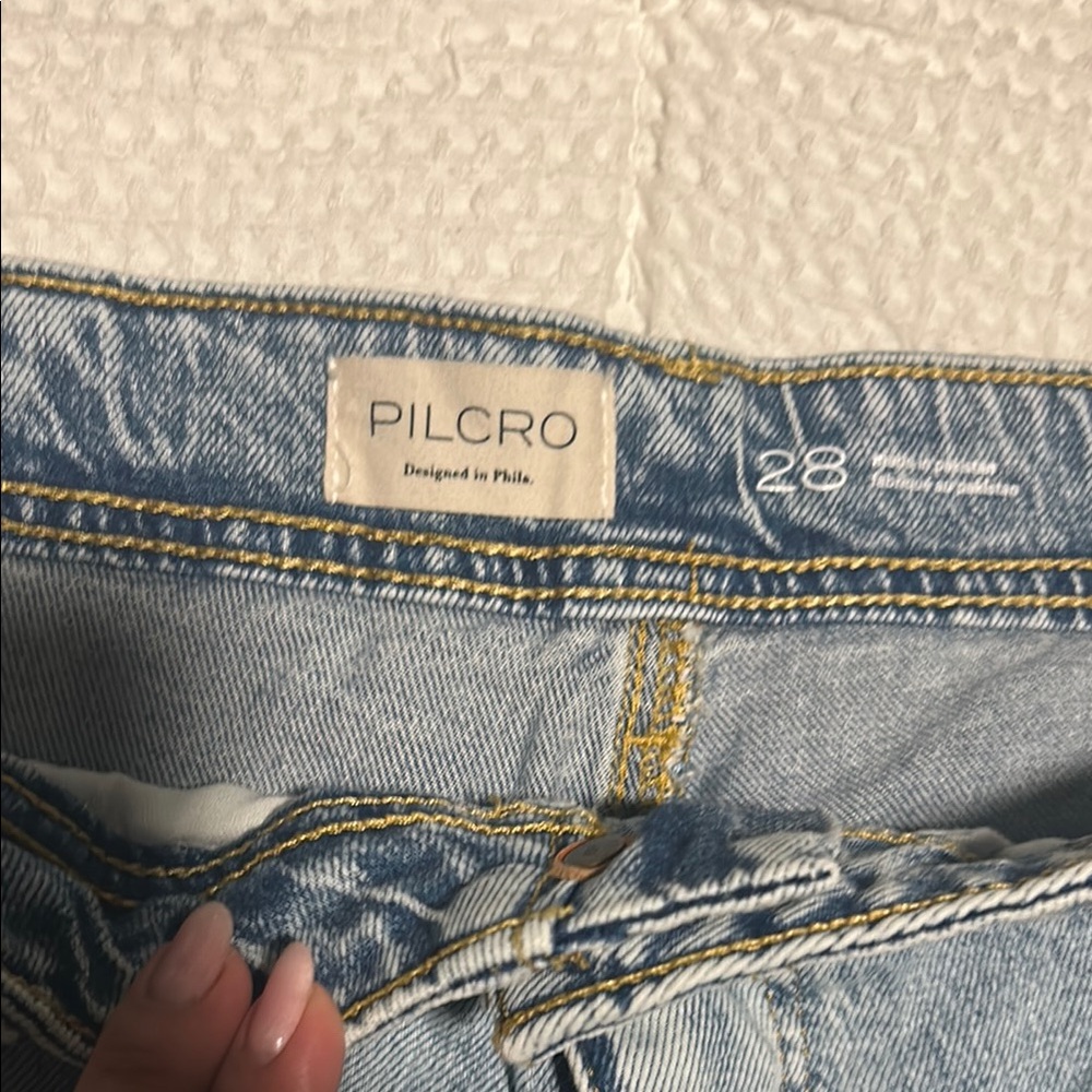Light Blue Denim Jeans - Picture 2 of 6